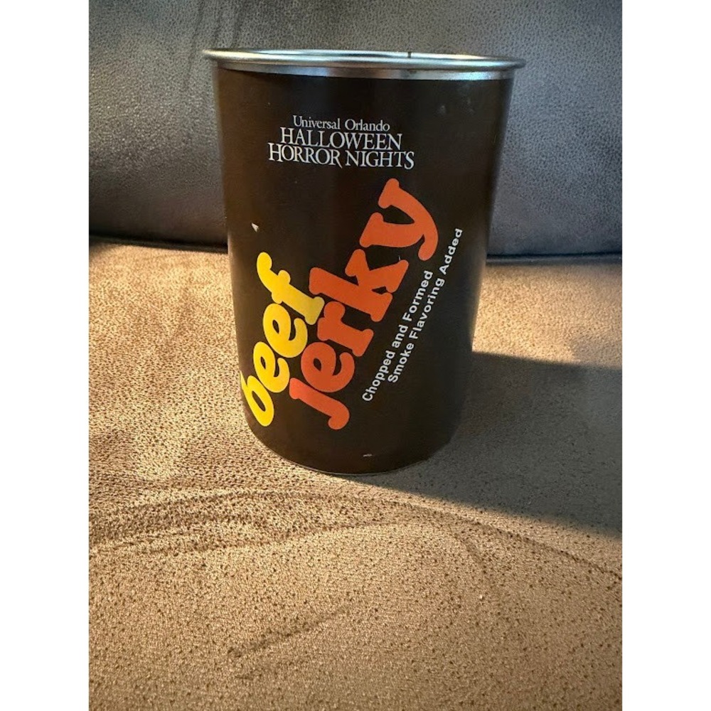 Universal Orlando Halloween Horror Nights Stranger Things Beef Jerky Tin